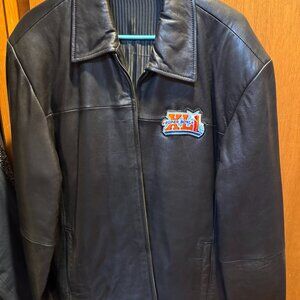 Men's leather Super Bowl XLI jacket